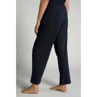 Ulla Popken  Pantalon de pyjama, couleur unie, jambe droite 