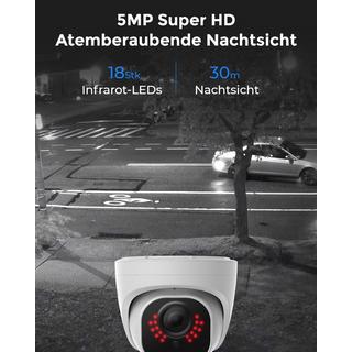 Reolink  Sistema NVS8-5MD4 2K+ con 4 telecamere 