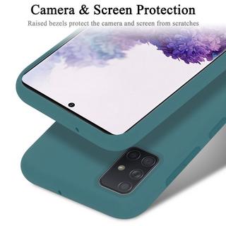 Cadorabo  Hülle für Samsung Galaxy A71 4G TPU Silikon Liquid 