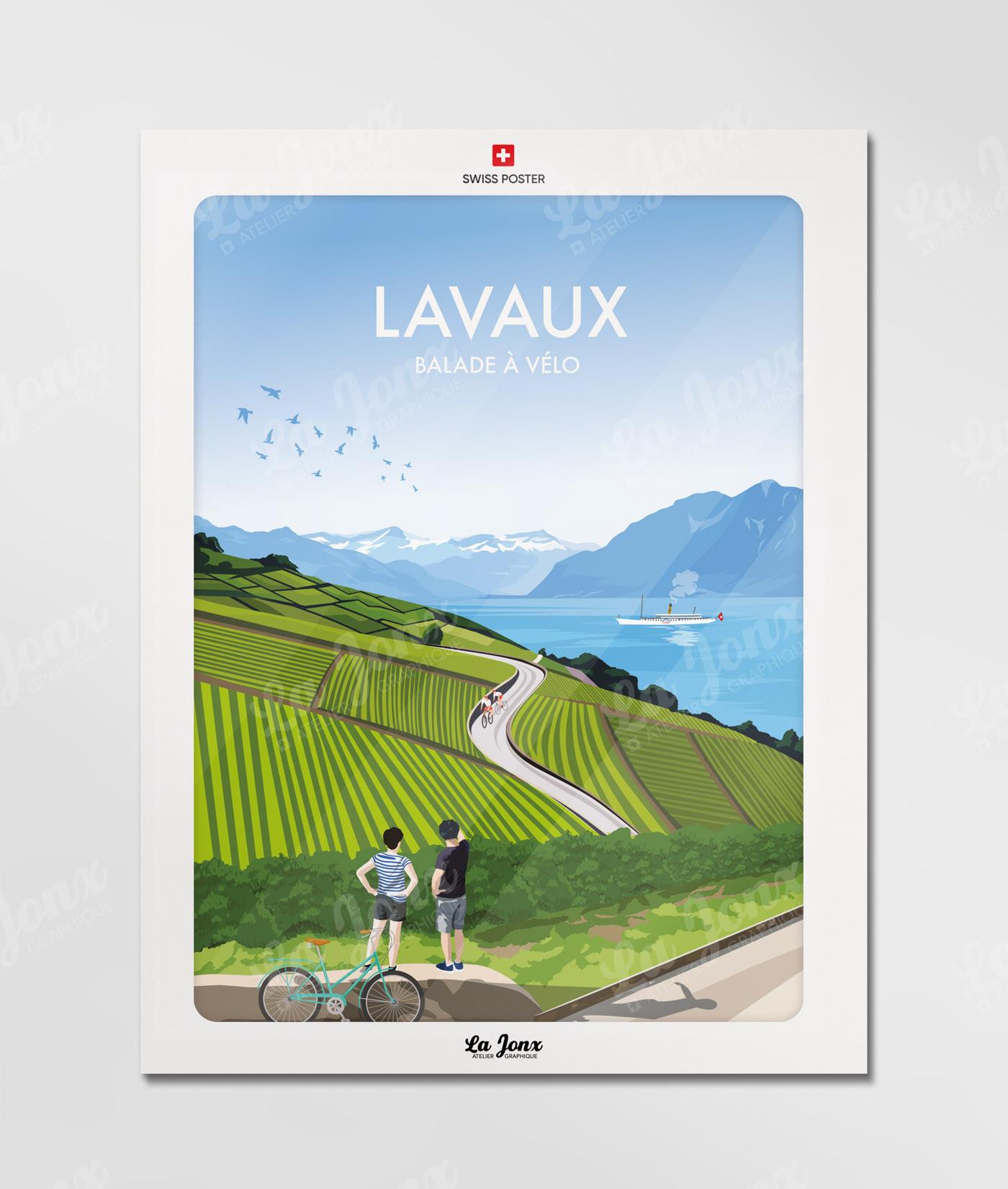 La-Jonx Affiche de Lavaux  