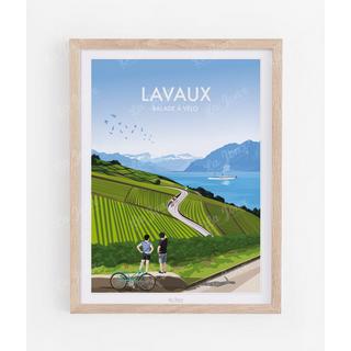 La-Jonx Affiche de Lavaux  