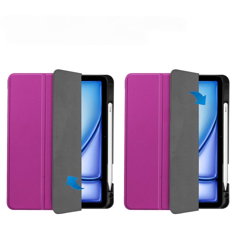 Cover-Discount  iPad Air 11 (M2 / M3) - Smart Case Pencil Holder 