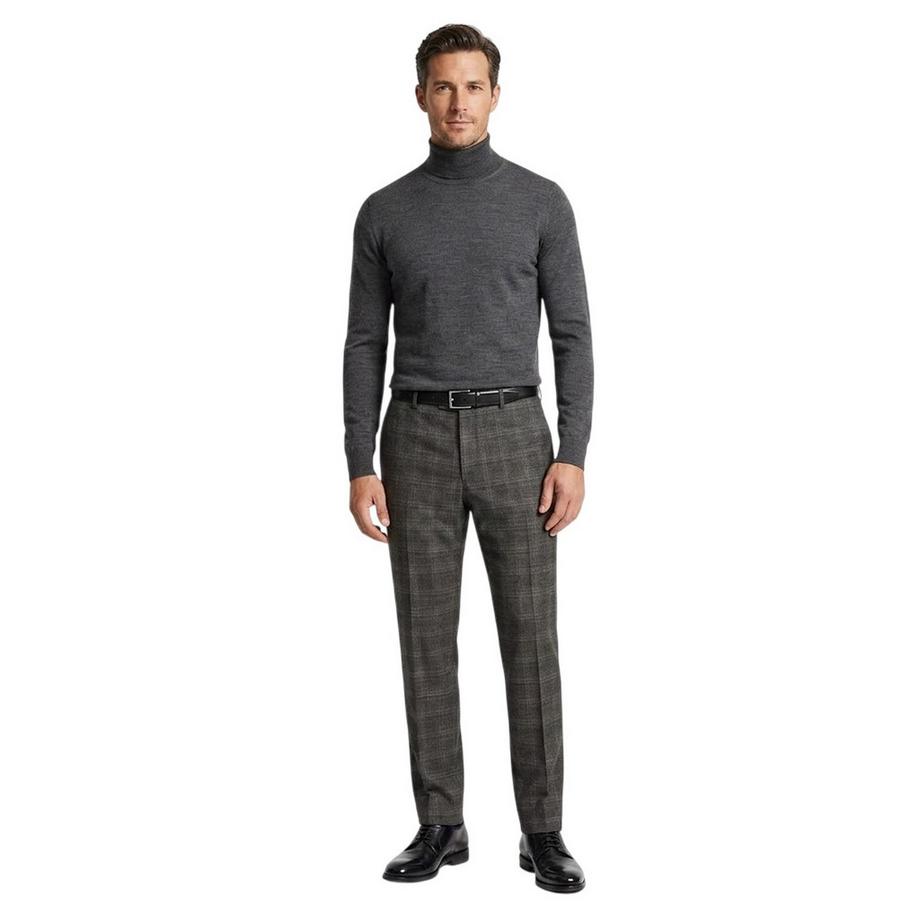 TED BAKER Pantalone Plaid Dritto  