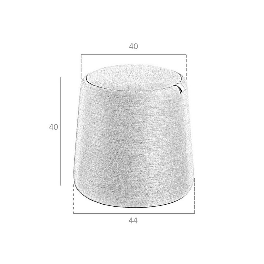 ANGEL CERDA  Hocker ausem Stoff 