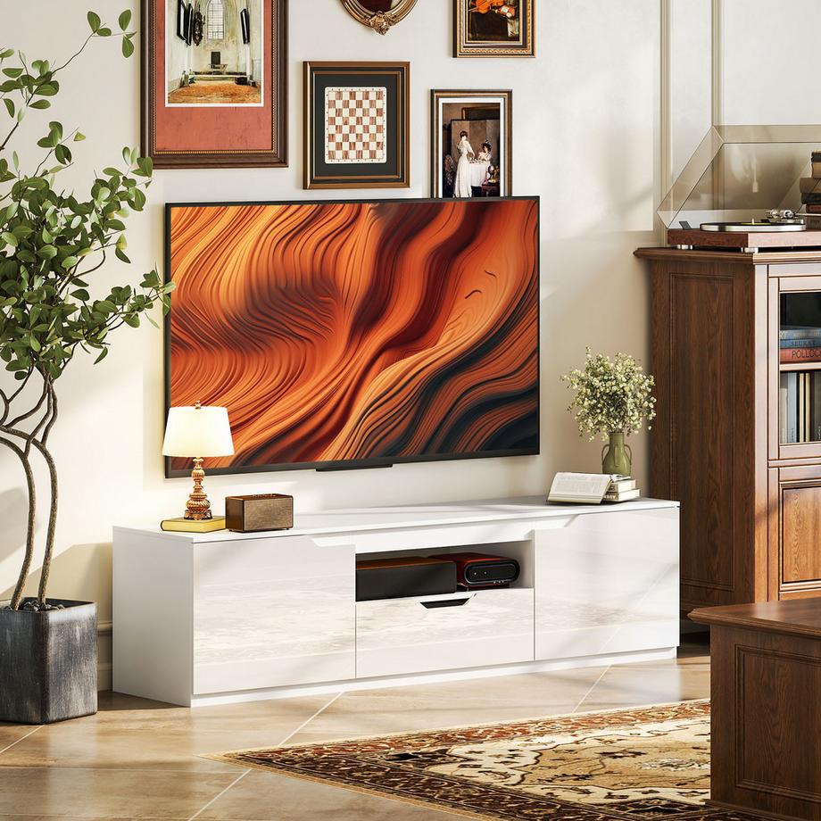 HOMCOM Meuble TV  