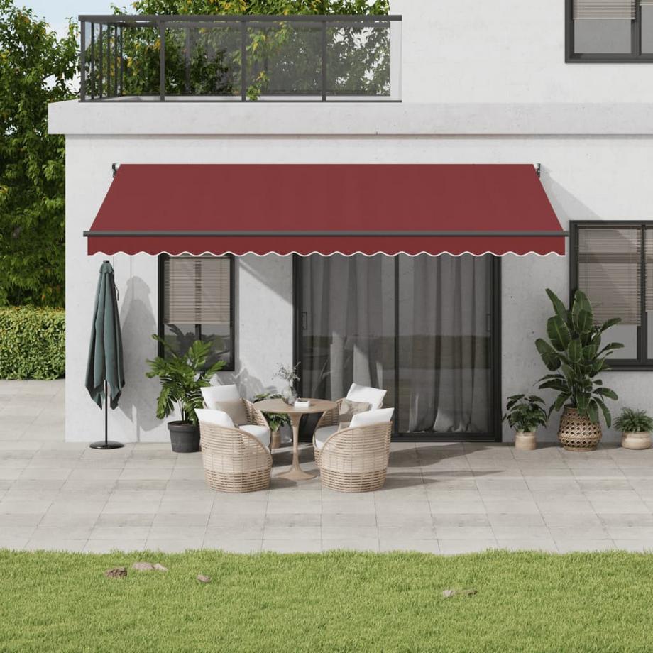 VidaXL Einziehbare markise aluminium  
