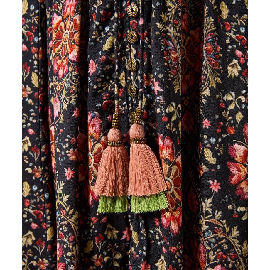Joe Browns Abito Lungo Boho Sogni Boho con Maniche Lunghe  