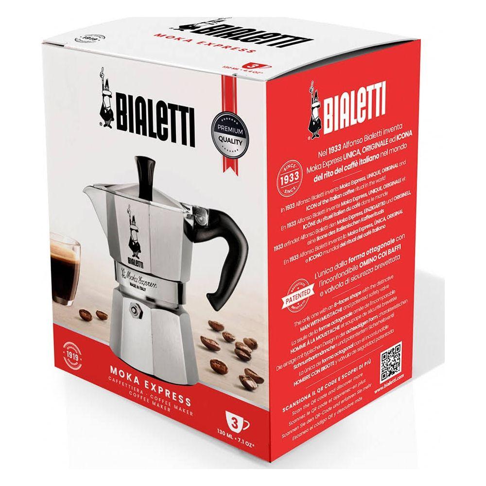 BIALETTI Bialetti Mokka Express 4 Tassen  