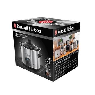 Russell Hobbs Russell Hobbs 25570-56 pentola a cottura lenta 2 L 145 W Nero, Acciaio inossidabile  