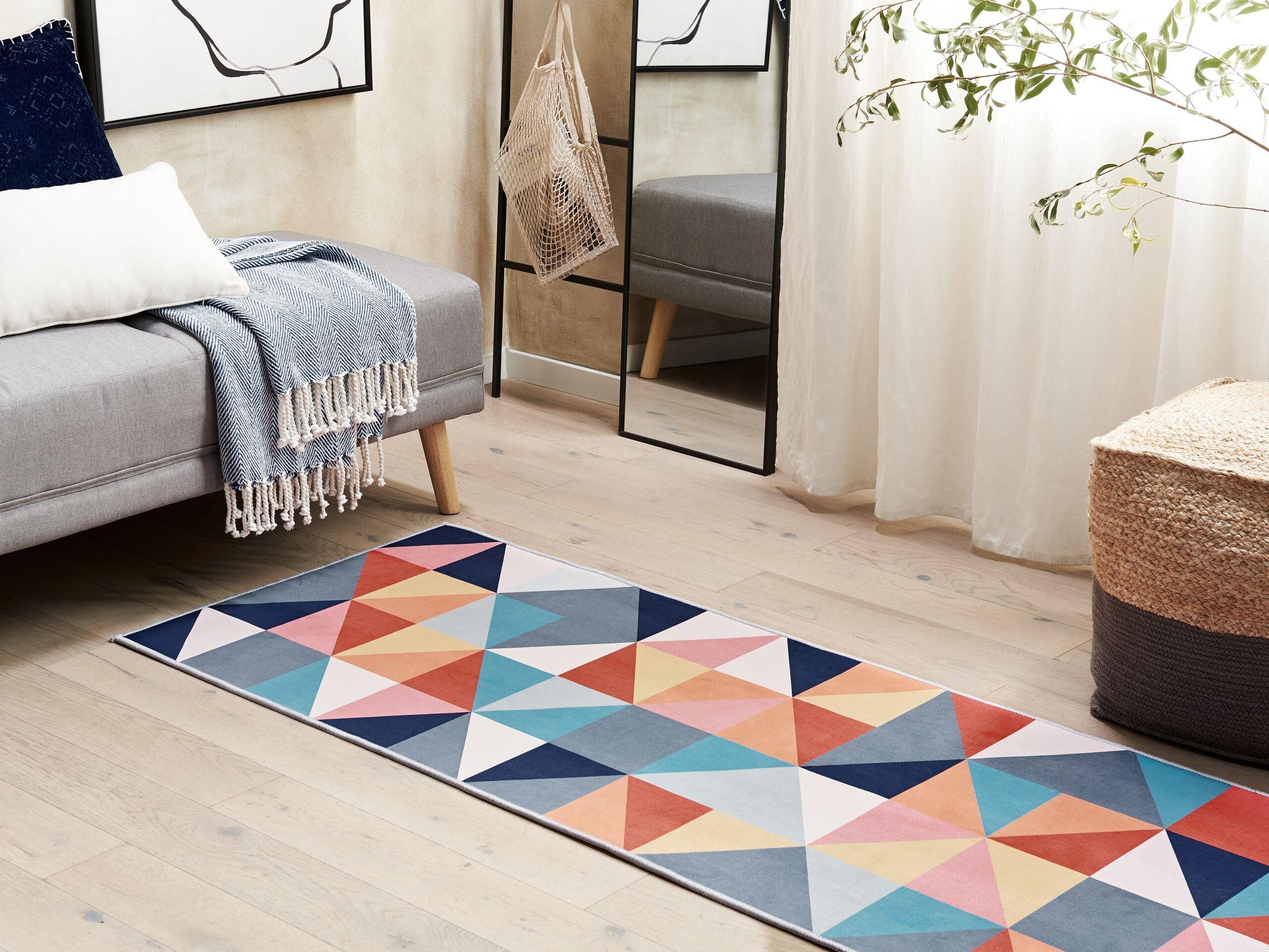 Beliani Tapis en Polyester Moderne VILLUKURI  