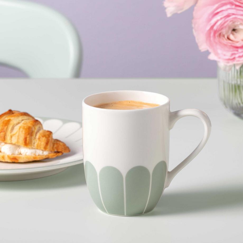 Villeroy&Boch Henkelbecher Fleur vert  