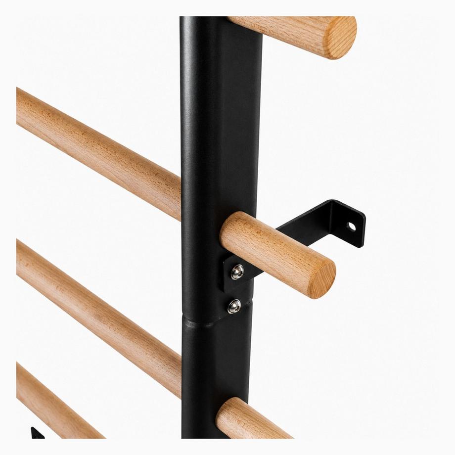 TWHEELS  Spalliera in acciaio al carbonio e faggio Standard 