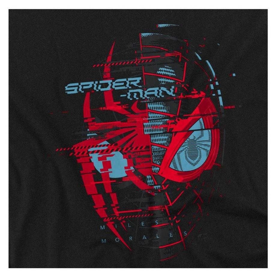 Spider-Man Miles Morales Glitch T-Shirt  
