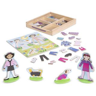 Melissa & Doug  Magnetische Anziepuppen (78Teile) 