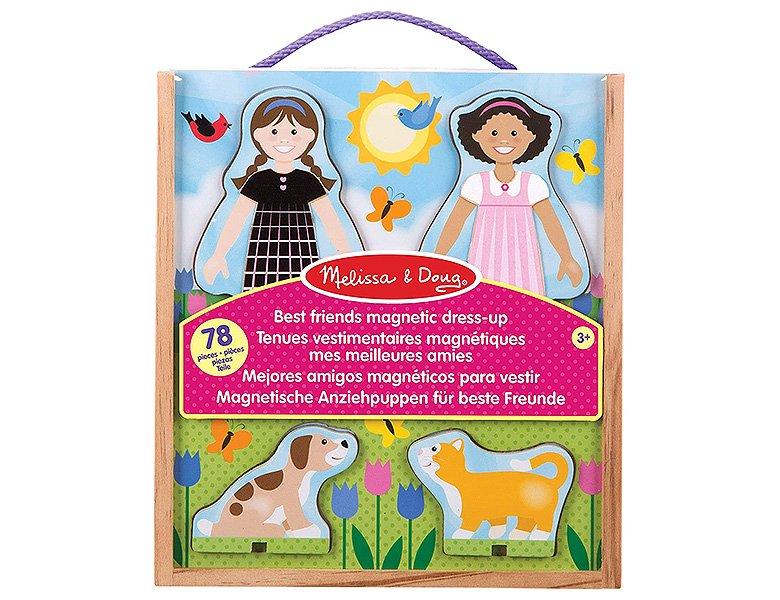 Melissa & Doug  Magnetische Anziepuppen (78Teile) 