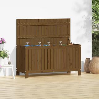 VidaXL Boîte de rangement de jardin bois de pin  