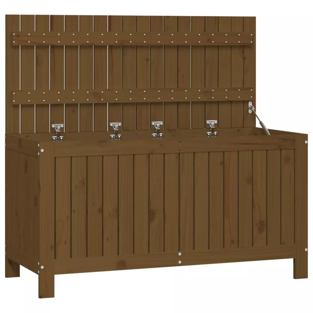 VidaXL - contenitore da giardino Legno di pino, One Size, Marrone