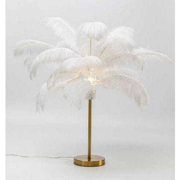 Lampe à poser Feather Palm blanc 60