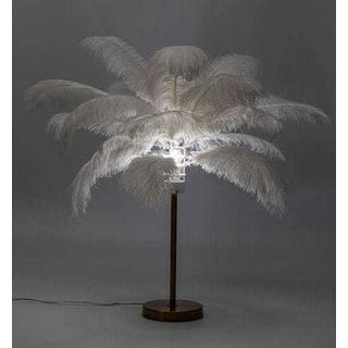 KARE Design Lampe à poser Feather Palm blanc 60  