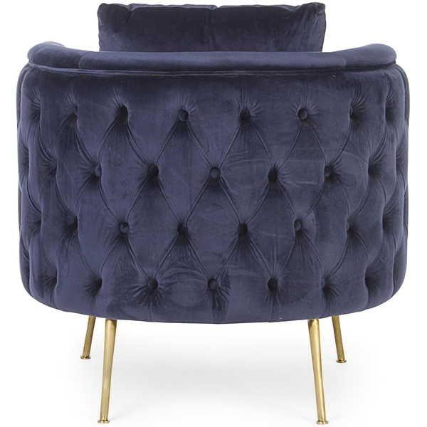 mutoni Fauteuil Tenbury bleu  