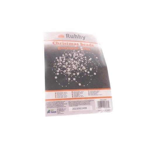 Ruhhy Ghirlanda per albero di Natale - perle 5m Ruhhy 22499  
