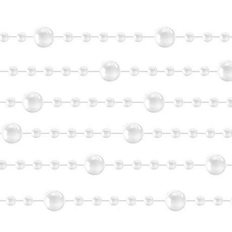 Ruhhy Ghirlanda per albero di Natale - perle 5m Ruhhy 22499  