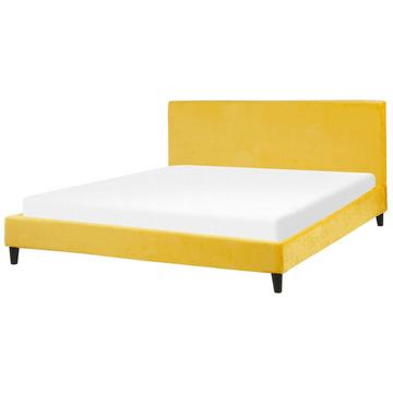 Letto con rete a doghe en Velluto Moderno FITOU