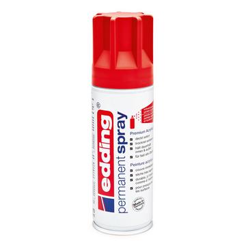 Edding Permanent Spray pittura 200 ml Rosso Barattolo a spruzzo