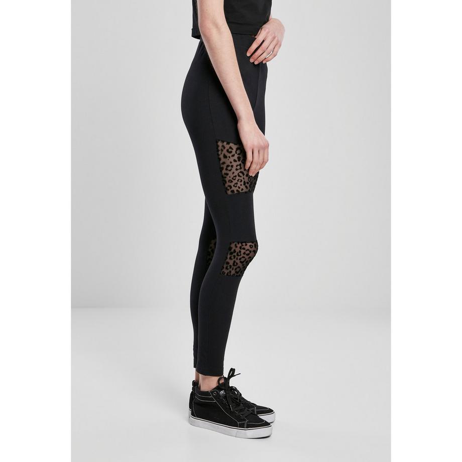 URBAN CLASSICS Leggings Flock Lace Inset  
