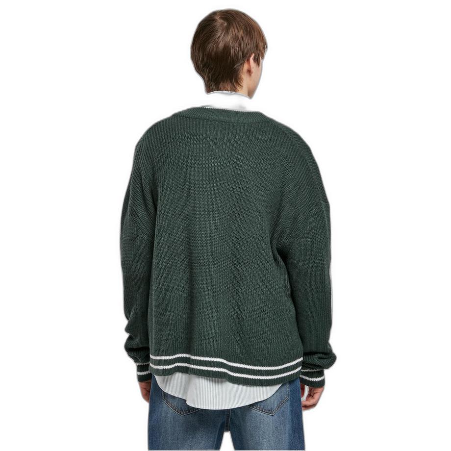 URBAN CLASSICS Sporty Boxy Strickjacke  