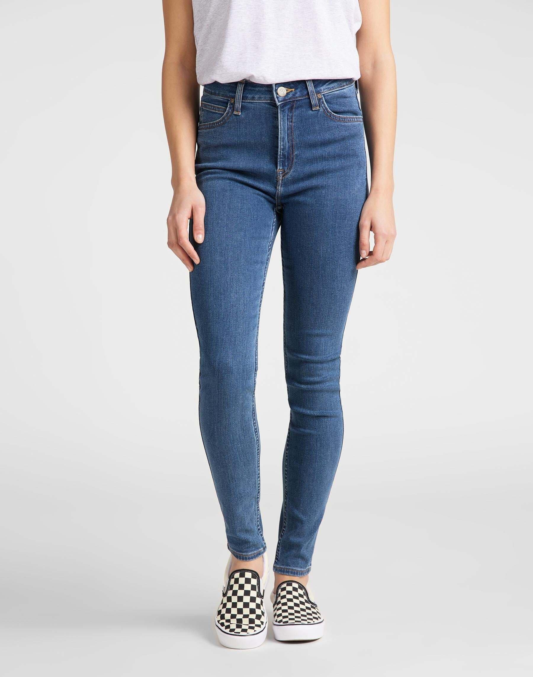 Lee  Jeans Super Skinny Fit Ivy High Waist 