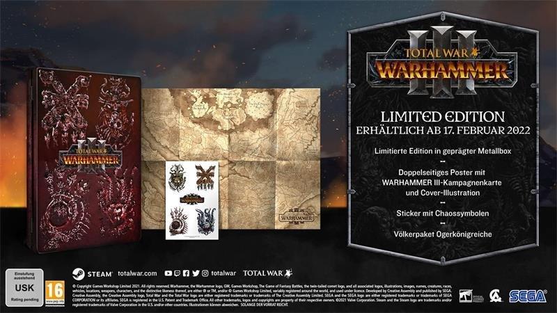 SEGA  Total War: Warhammer 3 - Limited Edition 