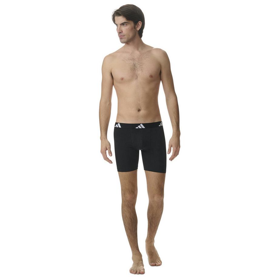 adidas Active Flex Cotton Stretch Boxer Briefs Pack de 6  