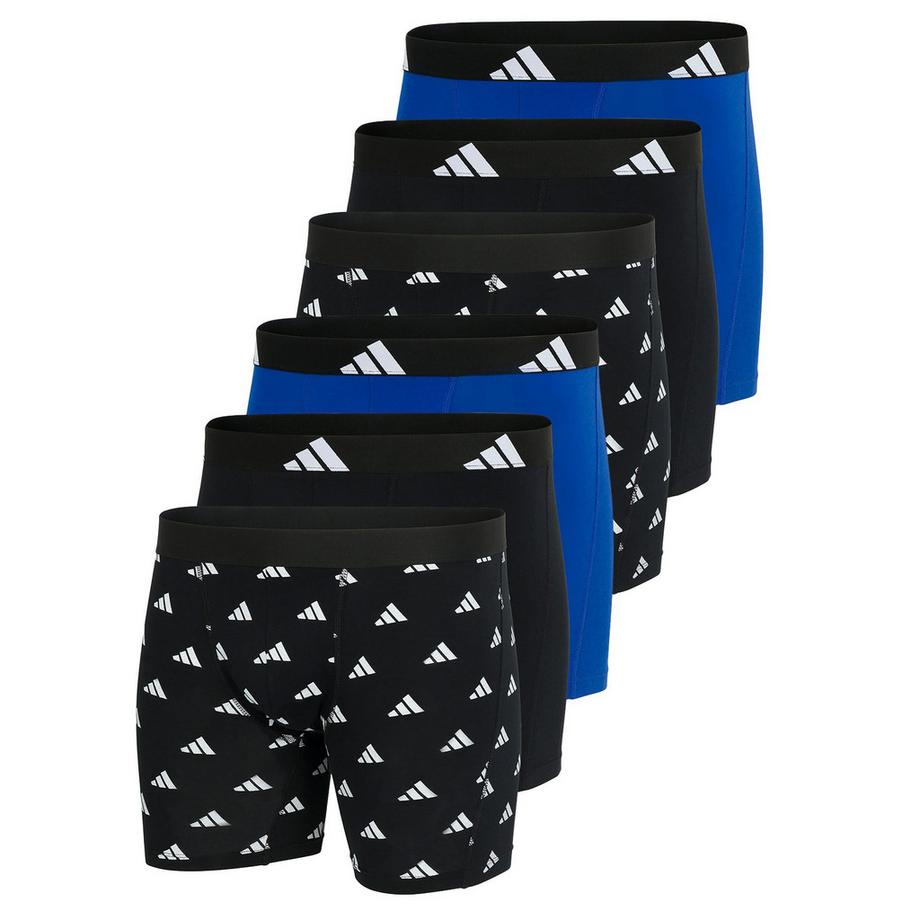 adidas Active Flex Cotton Stretch Boxer Briefs Pack de 6  