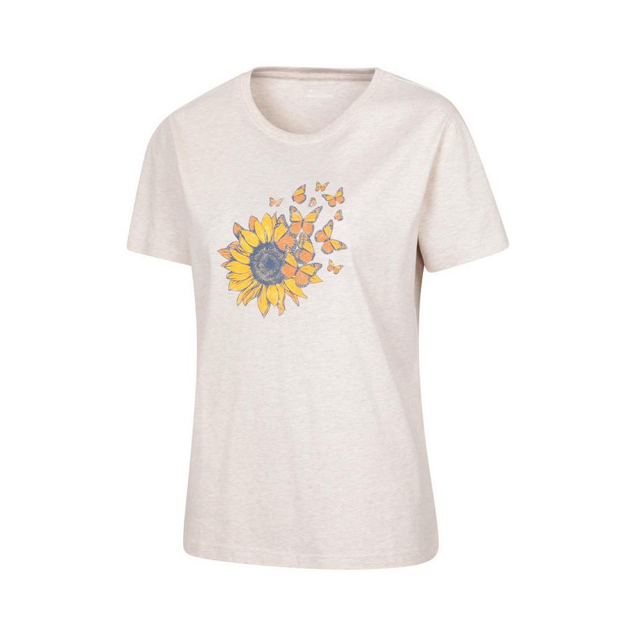 Mountain Warehouse T-Shirt Sonnenblume Schmetterling Print  
