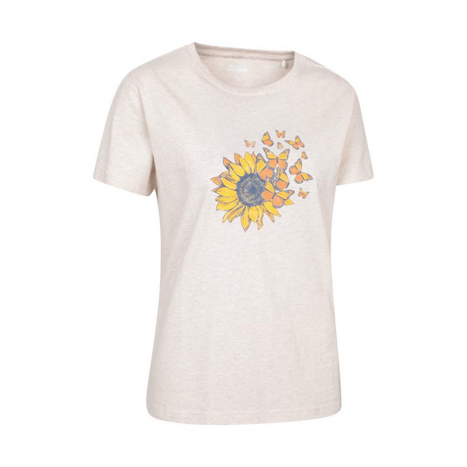 Mountain Warehouse T-Shirt Sonnenblume Schmetterling Print  