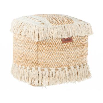Pouf en Jute Boho ALUPOLA