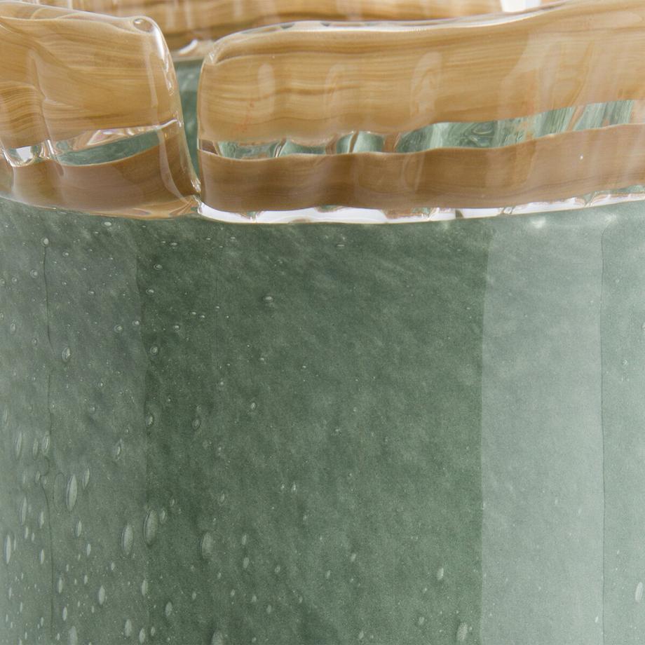 AM.PM Glasvase mit Meisselschnitt H33 cm  