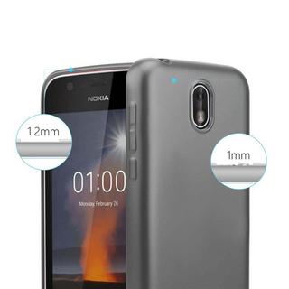 Cadorabo  Hülle für Nokia 1 2018 TPU Silikon Matt 