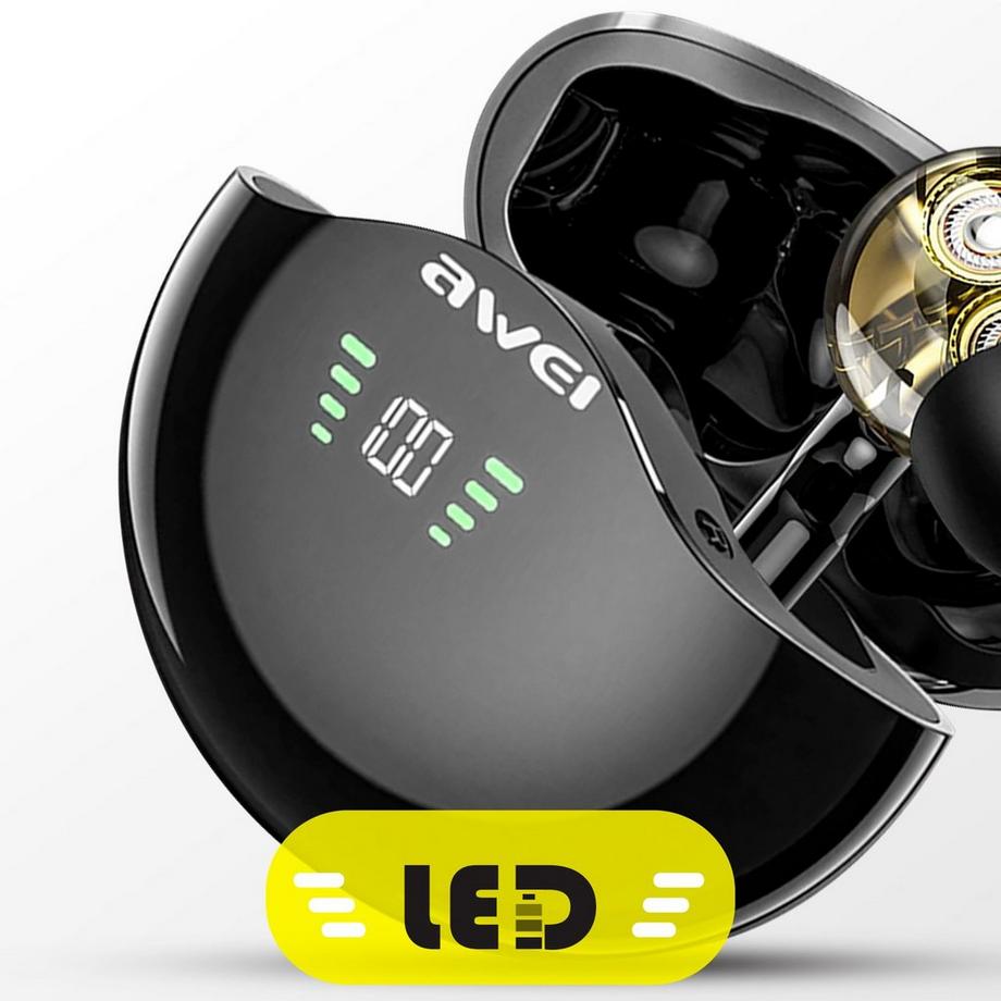 Avizar  Écouteurs Bluetooth 5.3 Gaming Awei 