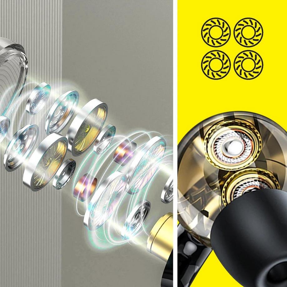 Avizar  Écouteurs Bluetooth 5.3 Gaming Awei 