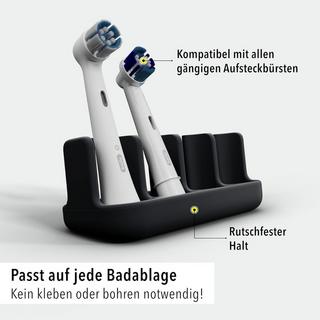 Qikfresh  Aufsteckbürstenhalter 4er 