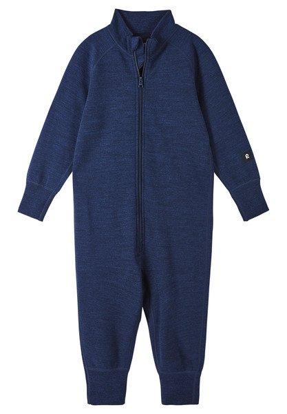 Reima  Kleinkinder Woll-Strickoverall Parvin Navy 