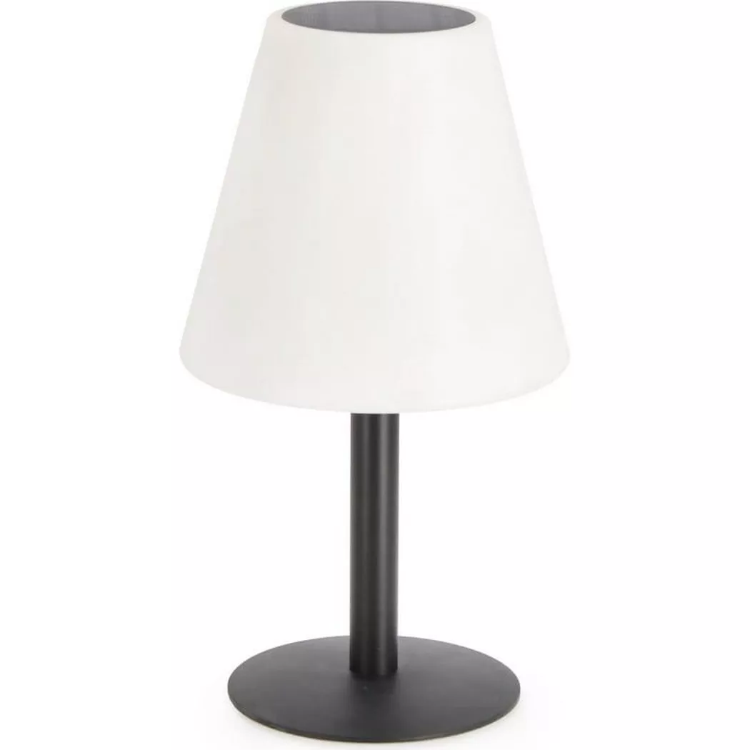 mutoni – Tischleuchte Solar LED, One Size, Schwarz