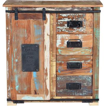 Sideboard Iria Holz recycelt multicolor 80