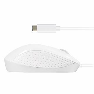 MACALLY  UCTURBO mouse Ambidestro USB tipo-C Ottico 1000 DPI 