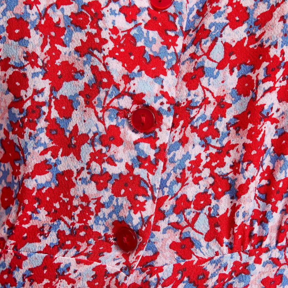 La Redoute Collections Ausgestelltes Blumenprint Kleid  