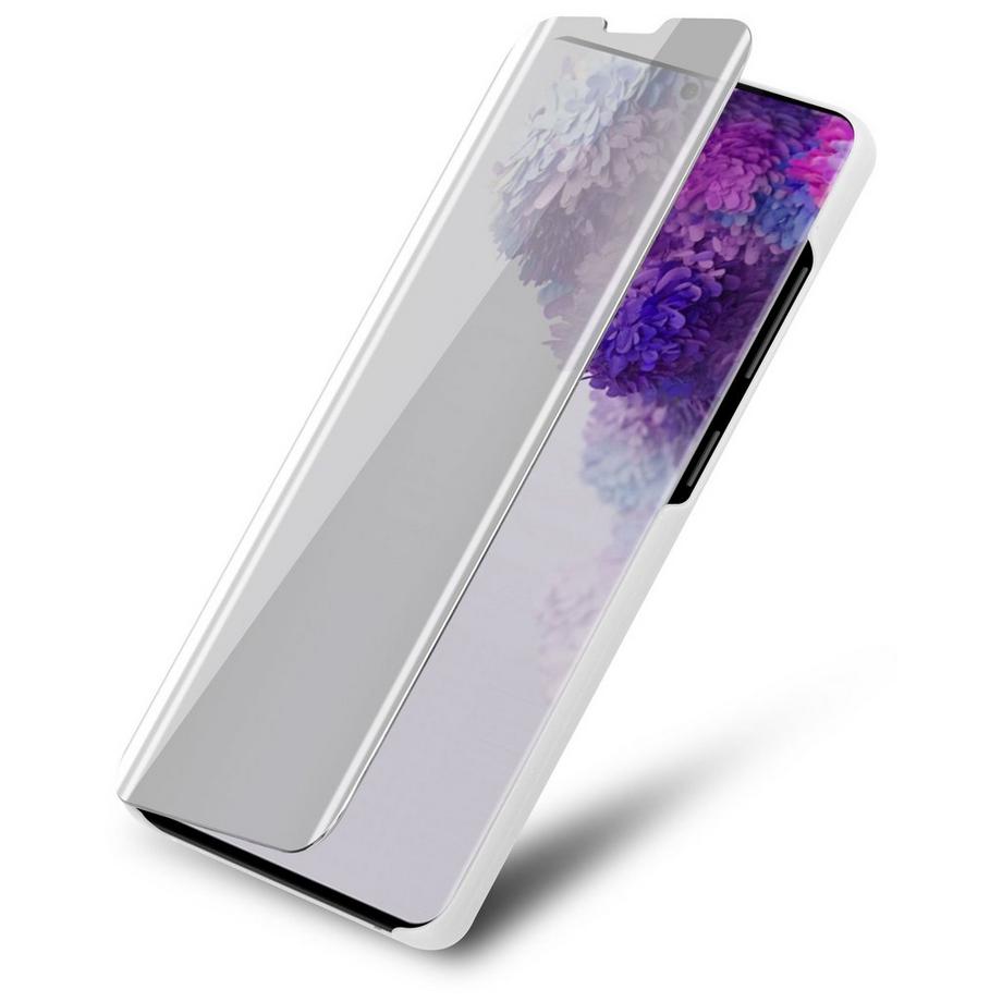 Cadorabo  Hülle für Samsung Galaxy S20 ULTRA Spiegel Standfunktion 360 Grad Schutz 