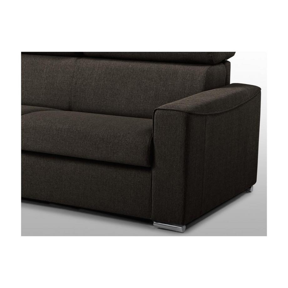 LINEA SOFA Schlafsofa 3Sitzer Stoff VIZIR Liegefläche 1Matratzen  