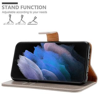 Cadorabo  Housse compatible avec Samsung Galaxy S22 ULTRA - Coque de protection avec fermeture magnétique, fonction de support et compartiment pour carte 